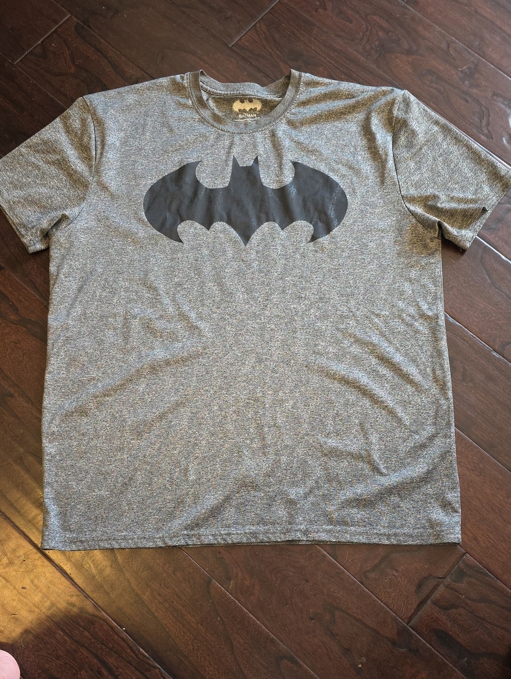 DC Comics Gray Batman Emblem Tee